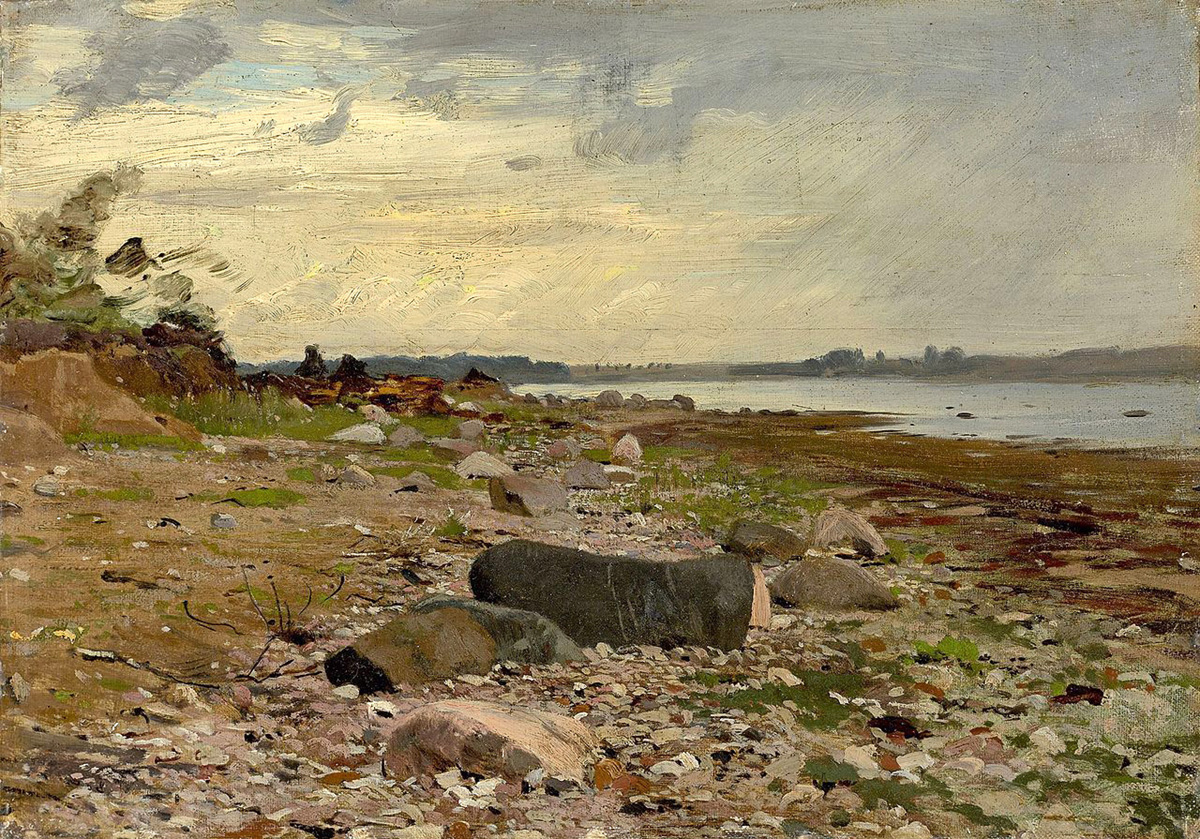 beach scene